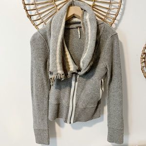Free People | gray sweater